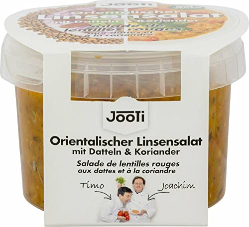JooTi Bio Linsensalat orientalisch mit Datteln & Koriander (6 x 275 gr) von JooTi