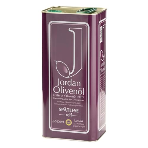 Jordan Olivenöl - Spätlese reif - Kanister 5 L von Jordan Olivenöl