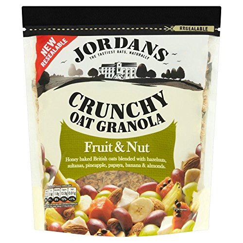 Jordans Crunchy Oat Granola Fruit & Nut (750g) - Packung mit 2 von Jordans