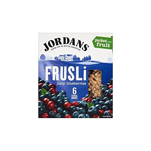 Jordans Frusli Bars Blueberry Burst (6x30g) - Packung mit 2 von Jordans