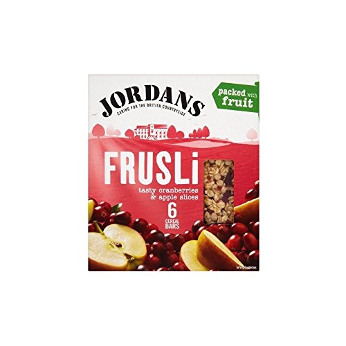 Jordans Frusli Cranberry & Apfel Cereal Bars (6x30g) - Packung mit 2 von Jordans