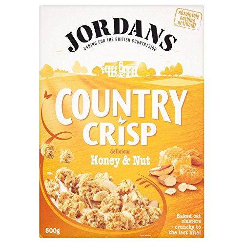 Jordans Land Crisp Honig & Nut (500 g) - Packung mit 6 von Jordans