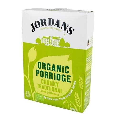 Jordans - Organic Porridge Chunky Traditional Jumbo Oats - 750g (Pack of 2) von Jordans