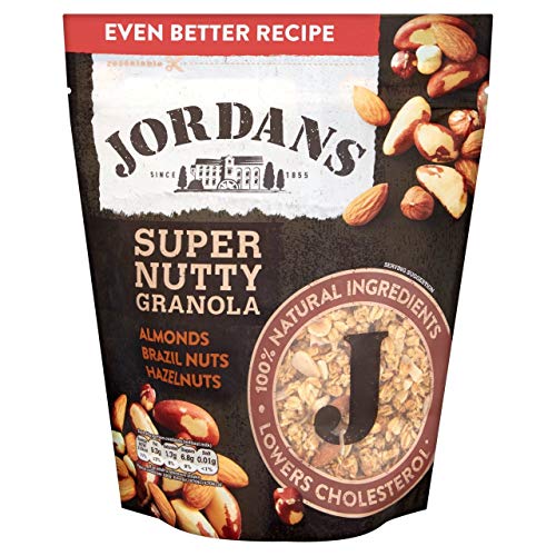 Jordans Super-Nutty Granola (600g) - Packung mit 6 von Jordans