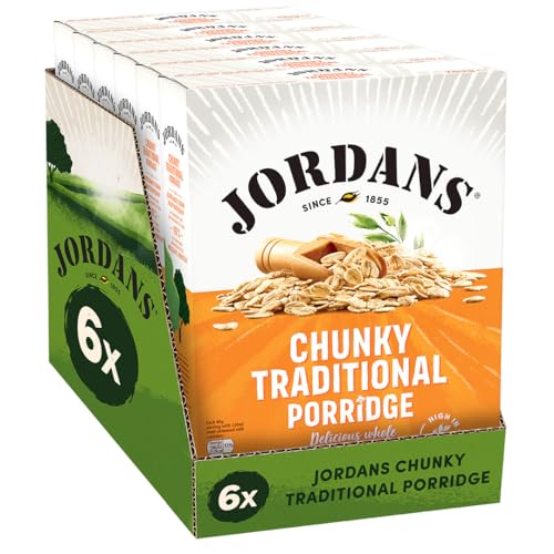 Jordans Traditionelle Hafergläser, 750 g, 6 Stück von Jordans