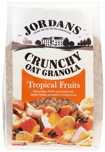 Jordans the Original Crunchy Oat Granola mit tropischen Früchten (770g) - Packung mit 2 von Jordans