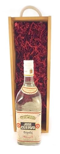 Jose Cuervo Tequila 1980's bottling (1 Litre) in einer Geschenkbox, 1 x 1000ml von Jose Cuervo Tequila