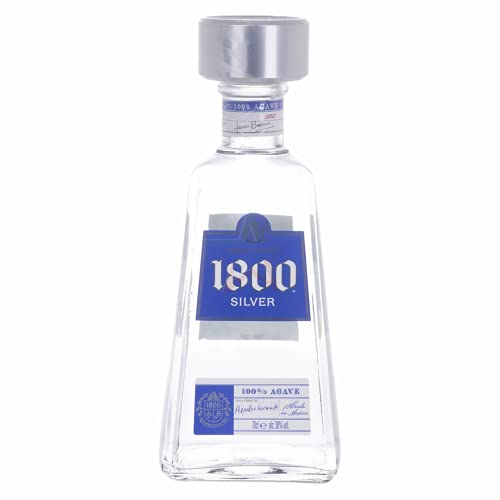 1800 Tequila SILVER 1 Agave 38,00% 0,70 Liter 1800 Tequila SILVER 1 Agave 38,00% 0,70 Liter von Jose Cuervo