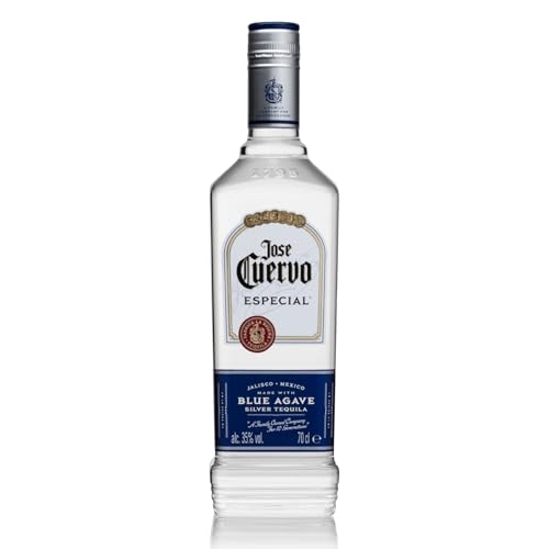 Jose Cuervo Especial Silver Original Tequila Mexiko (1 x 0,7 l) – Original mexikanischer Tequila mit 38 % Vol. Alkohol von Jose Cuervo