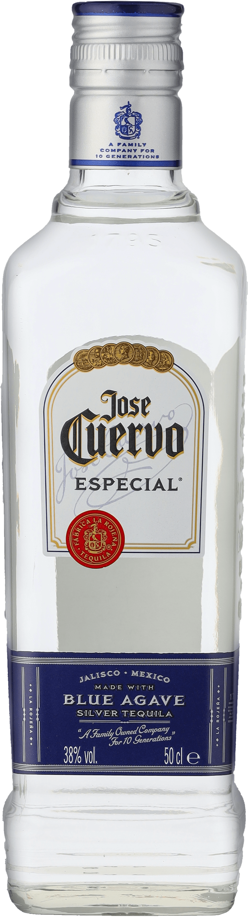 Jose Cuervo Especial Silver Tequila - 0,5l