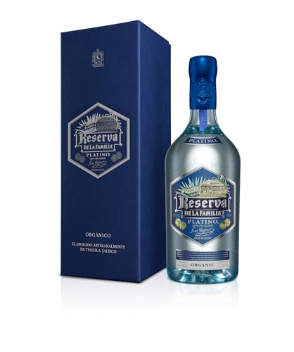 Jose Cuervo Reserva de la Familia Platino Silver Tequila Mexiko (1 x 0,7 l) – mexikanischer Tequila aus blauer Agave mit 40 % Vol. von Jose Cuervo