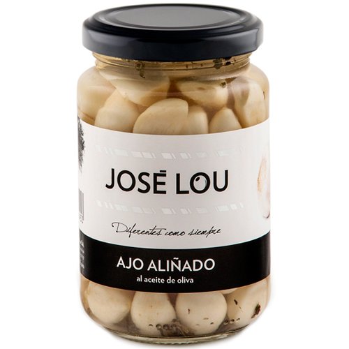 Knoblauch mit Olivenöl serviert (370 g) von José Lou