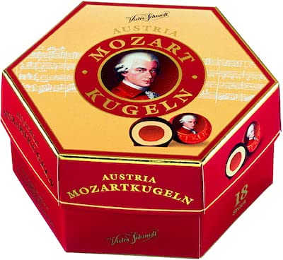 Mozart Kugeln Pralinen im Karton (297g) von Josef Manner