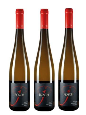 3x 0,75l - 2023er - Josef Rosch - Trittenheimer Apotheke - Riesling Spätlese - Prädikatswein Mosel - Deutschland - Weißwein lieblich von Josef Rosch