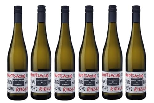 6x 0,75l - 2023er - Josef Rosch - "Hauptsache" Riesling - trocken - Qualitätswein Mosel - Deutschland - Weißwein trocken von Josef Rosch