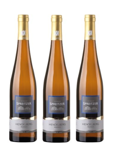 3x 0,75l - 2023er - Josef Spreitzer - Hallgarten Hendelberg - Riesling - VDP.Erste Lage - Qualitätswein Rheingau - Deutschland - Weißwein trocken von Josef Spreitzer