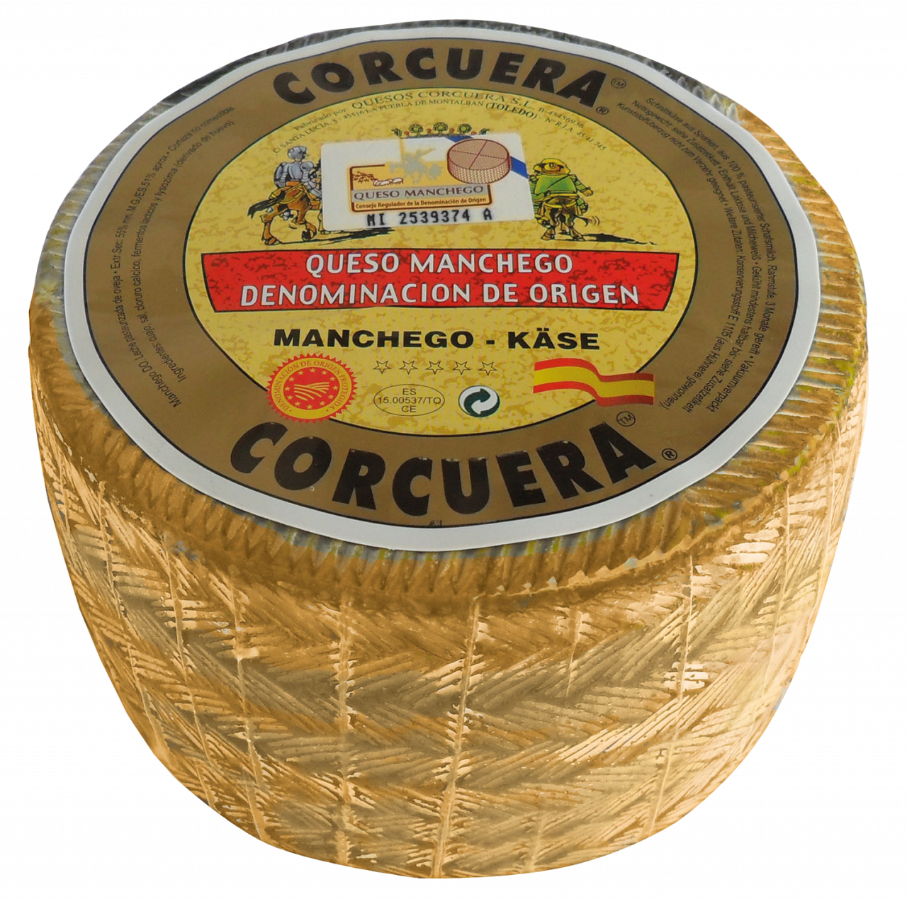 Queso Manchego DO Corcuera ? 1. Qualität Spanischer Schafskäse Queso Manchego DO Corcuera ? 1. Qualität Spanischer Schafskäse von Josep Llorens i Fills