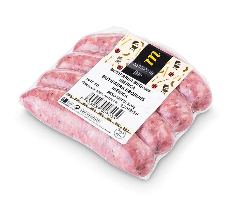 Iberische Bratwurst Packung á 4 Stück von Josep Maria Mitjans S.L.