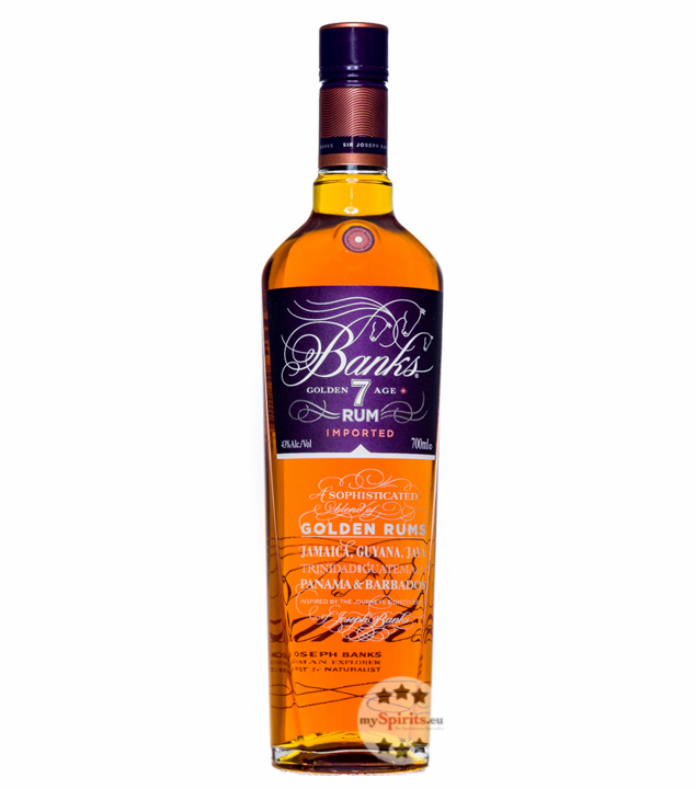 Banks 7 Rum Golden Age (43 % vol., 0,7 Liter) von Joseph Banks Rum Corporation