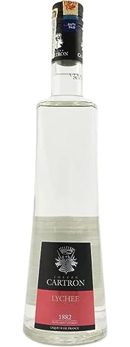 Joseph Cartron | Lycheelikör | 700 ml | 25% Vol. | Offenes & intensives Aroma| Weicher & fruchtiger Geschmack | Langanhaltender Aroma | Noten von verblühten Rosen von Joseph Cartron