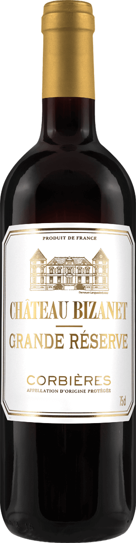 Château Bizanet Grande Réserve Corbières AOP 2021 von Joseph Castan