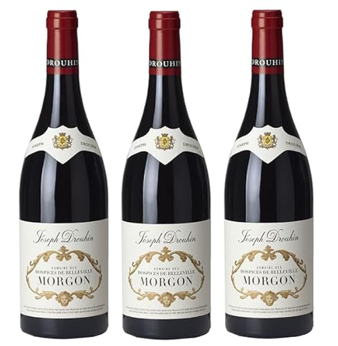 3x 0,75l - 2022er - Joseph Drouhin - Domaine des Hospices de Belleville - Morgon A.O.P. - Beaujolais - Burgund - Frankreich - Rotwein trocken von Joseph Drouhin