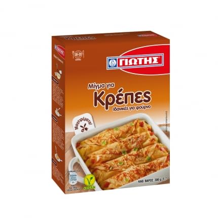 JOTIS Crepes Mix 1200gr (4x300gr) / Μίγμα για Κρέπες με Μαγιά (4 κουτιά χ 300γρ) von Jotis