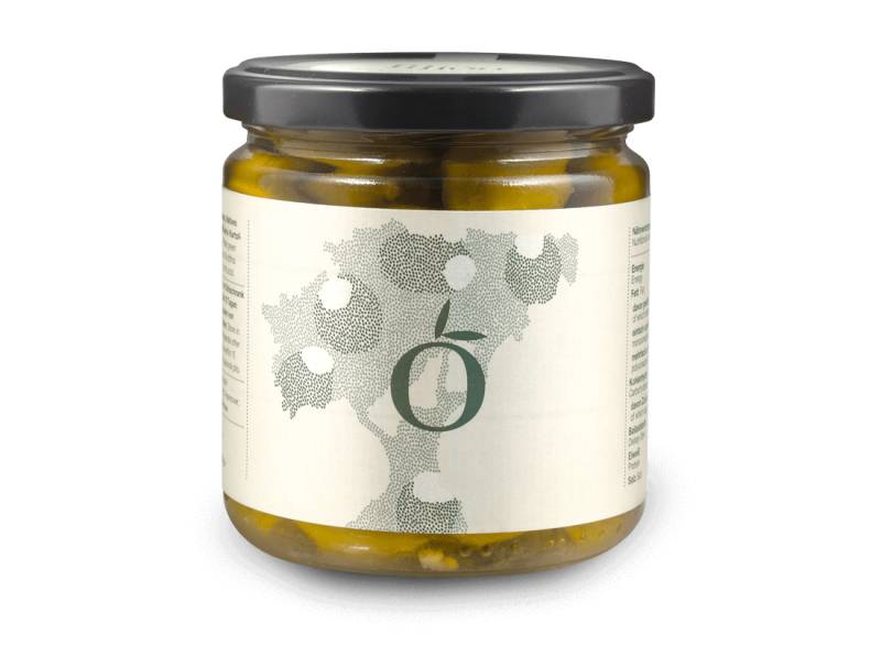 Filion Grüne Oliven gefüllt mit Feta-Käse 380 g von Journey of a Taste