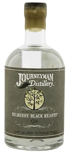 Journeyman Bilberry Black Hearts Gin (1 x 0.5 l) von Journeyman