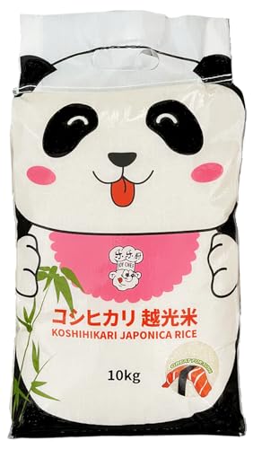JOY CHEF Koshihikari Reis, Sushi Reis, Short Grain Japonica rice, Sushi rice, Rundkornreis, Klebreis, 10 Kg von Joy Chef