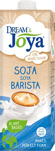 Joya Barista Soja, 10 x 1L - pflanzlich, laktosefrei, vegan, perfekter Schaum, ohne Zuckerzusatz, Barista-Style, milchfreie milchfreie Alternative Joya Barista Soja, 10 x 1L - pflanzlich, laktosefrei, vegan, perfekter Schaum, ohne Zuckerzusatz, Barista-Style, milchfreie milchfreie Alternative von Joya