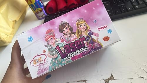 Joygum Laser Lipstick Candy 24 Einheiten; Lutscher in Form eines Lippenstifts mit Licht in 3 verschiedenen Farben Joygum Laser Lipstick Candy 24 Einheiten; Lutscher in Form eines Lippenstifts mit Licht in 3 verschiedenen Farben von Joygum