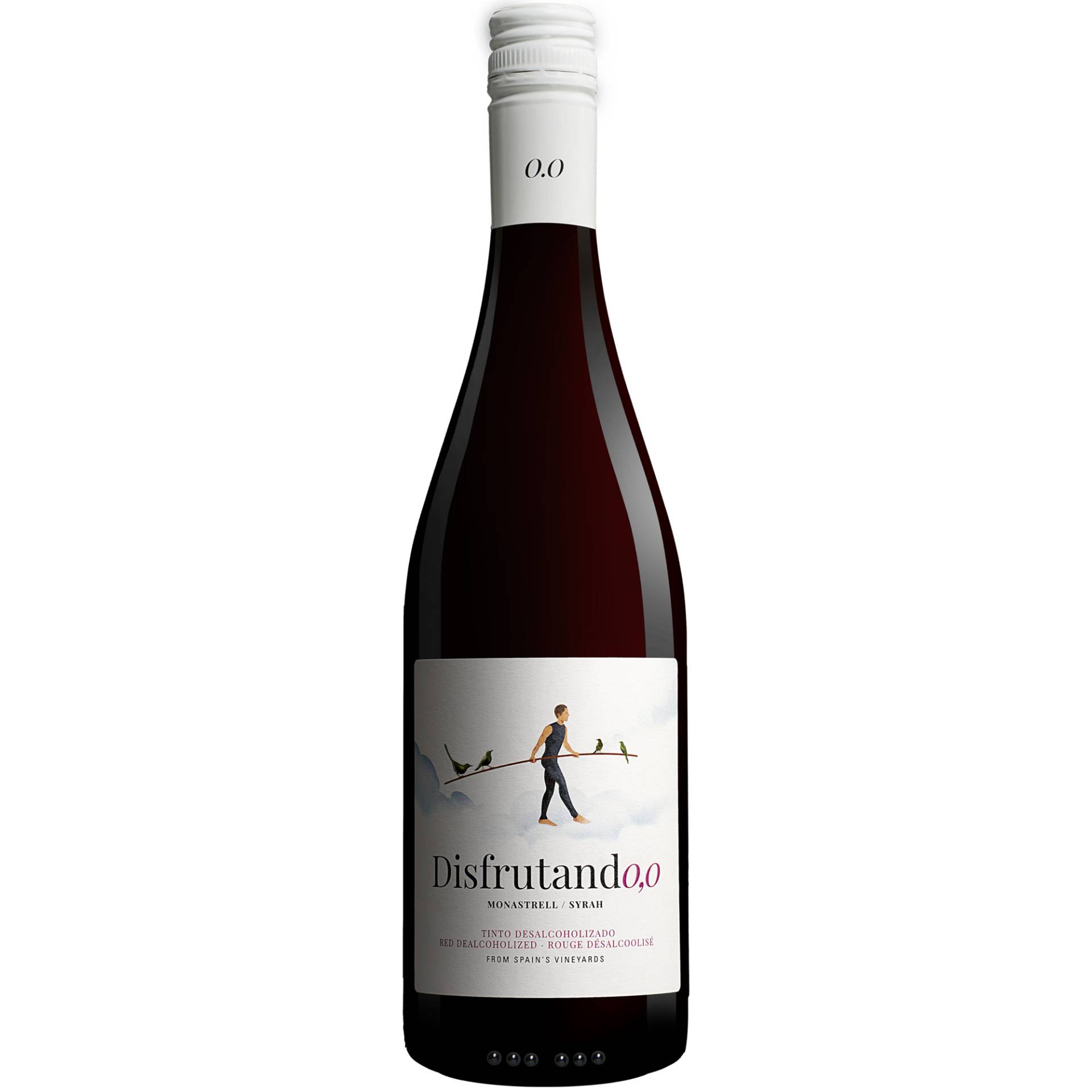 Disfrutand 0,0 Tinto 0.75L Rotwein aus Spanien Disfrutand 0,0 Tinto 0.75L Rotwein aus Spanien von Juan Gil