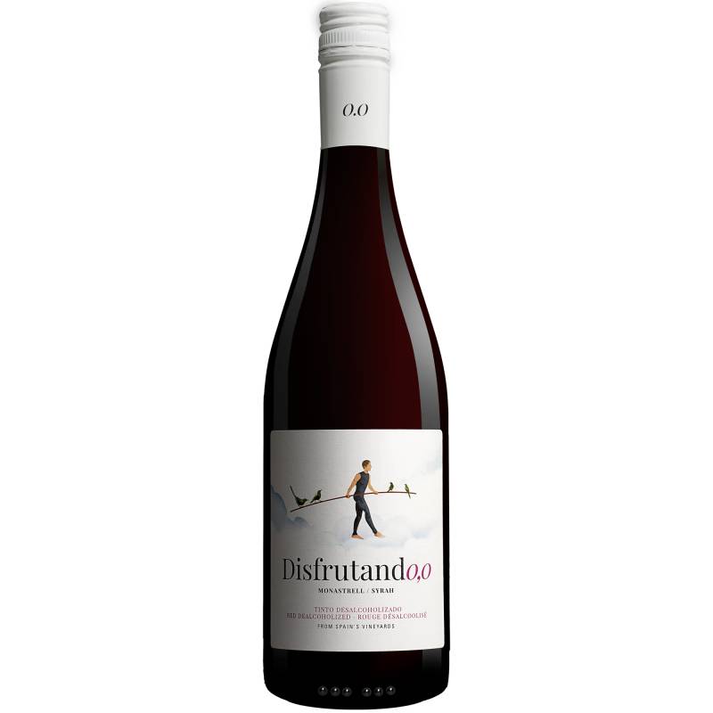 Disfrutand 0,0 Tinto  0.75L Rotwein aus Spanien von Juan Gil