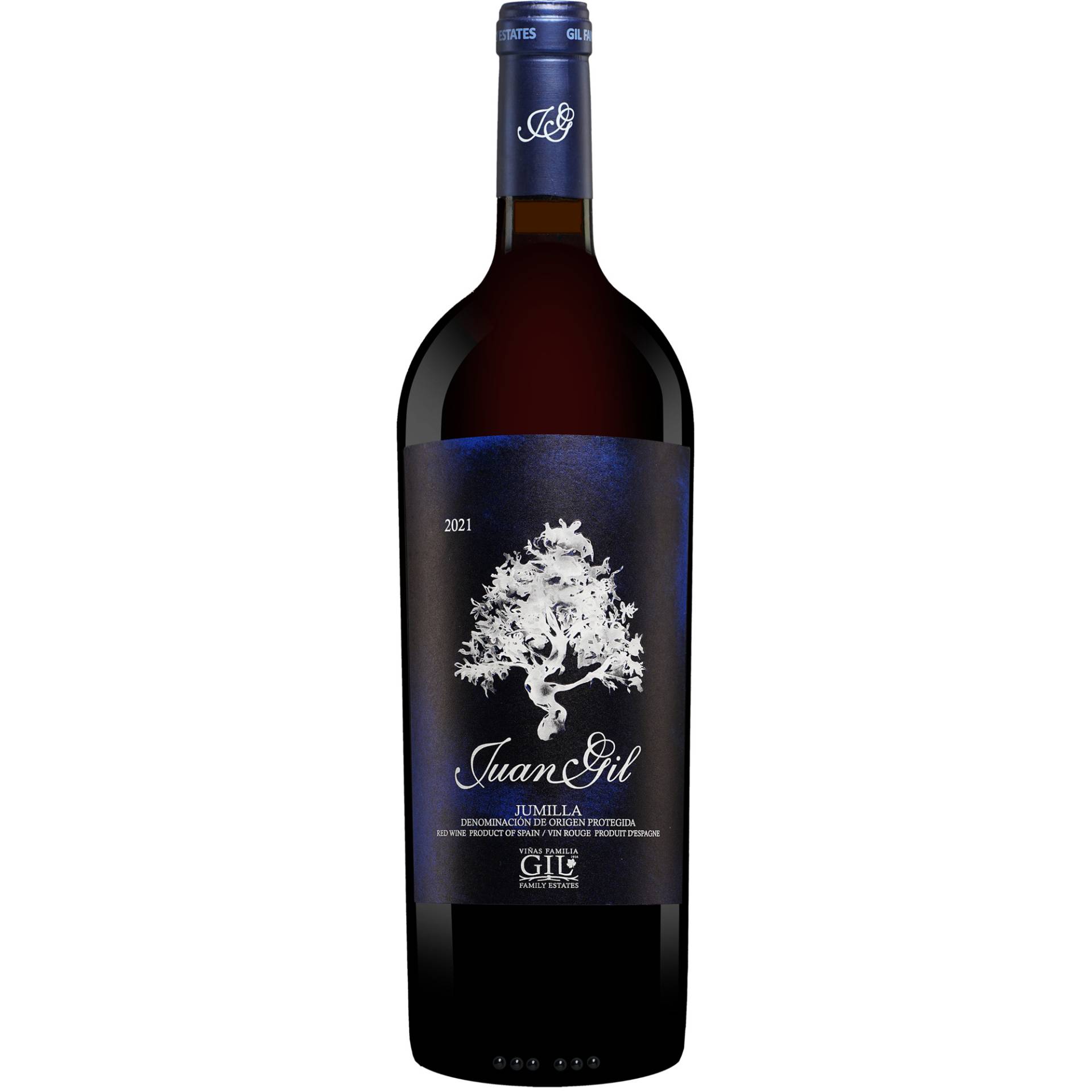 Juan Gil »Etiqueta Azul« - 1,5 L. Magnum 2021  1.5L 15.5% Vol. Rotwein Trocken aus Spanien von Juan Gil