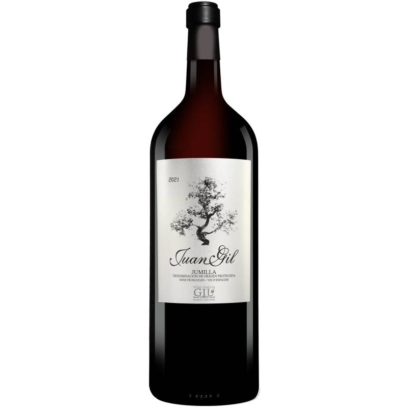 Juan Gil »Etiqueta Plata« - 5,0 L. Jeroboam 2021  5L 15% Vol. Rotwein Trocken aus Spanien von Juan Gil