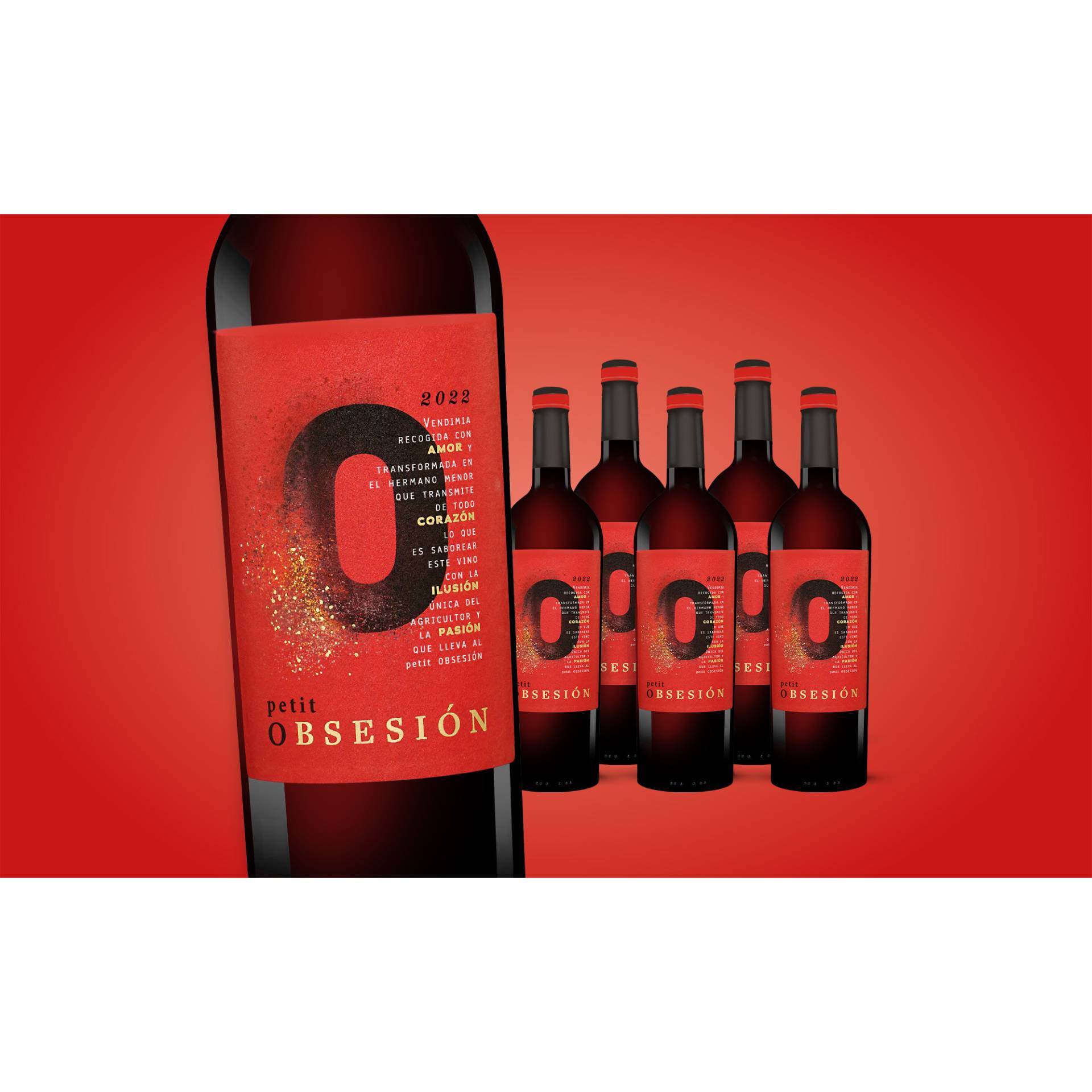 petit Obsesión 2022  4.5L 14.5% Vol. Weinpaket aus Spanien von Juan Gil
