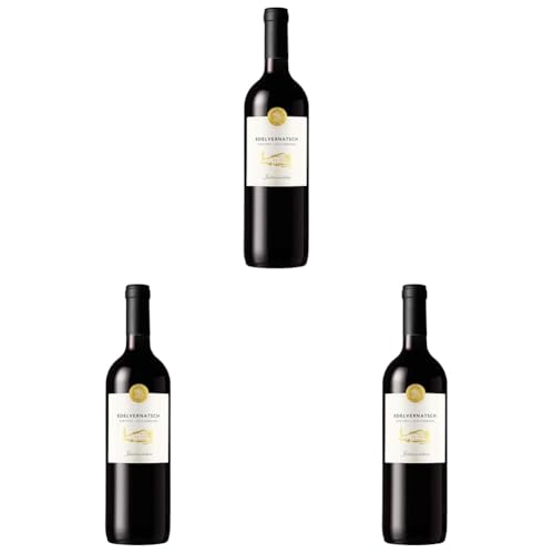 Jubiläumskellerei Kaltern Edelvernatsch Südtirol Rotwein Trocken (1 x 0.75l) (Packung mit 3) von Jubil umskellerei