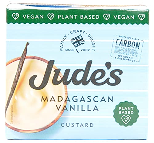 Judes Vegane Madagaskar-Vanillepudding, 2 x 500 g von Judes