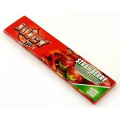 Der Juicy Jays King Größe schlanke 1 Packung (Erdbeere) by MAKBROS von Juicy Jay