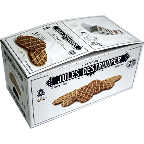 Jules Destrooper Mini Butter Crisps 24 x 35g Packung (kleine knusprige Butterwaffeln) von Jules Destrooper