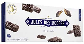 Biscuits Arroz crujiente recubiertos de Chocolate 100g. Jules Destrooper. 12 Stk. von Jules Destrooper