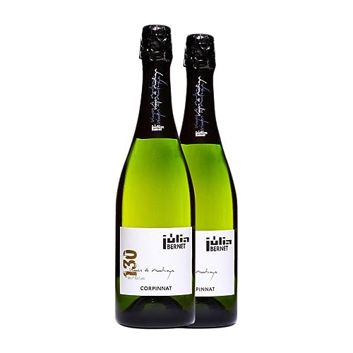 Júlia Bernet R-130 Xarel·lo Brut Natur Corpinnat 75 cl (Schachtel mit 2 Flaschen von 75 cl) von Distribuidor