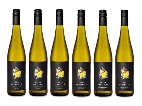 6x 0,75l - Julia Schittler - Charakter - Zornheimer Chardonnay - Qualitätswein Rheinhessen - Deutschland - Weißwein trocken von Julia Schittler