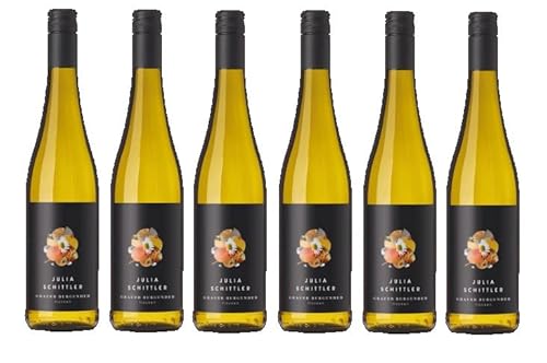 6x 0,75l - Julia Schittler - Charakter - Zornheimer Grauer Burgunder - Qualitätswein Rheinhessen - Deutschland - Weißwein trocken 6x 0,75l - Julia Schittler - Charakter - Zornheimer Grauer Burgunder - Qualitätswein Rheinhessen - Deutschland - Weißwein trocken von Julia Schittler