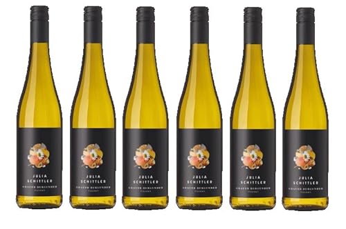 6x 0,75l - Julia Schittler - Charakter - Zornheimer Grauer Burgunder - Qualitätswein Rheinhessen - Deutschland - Weißwein trocken von Julia Schittler