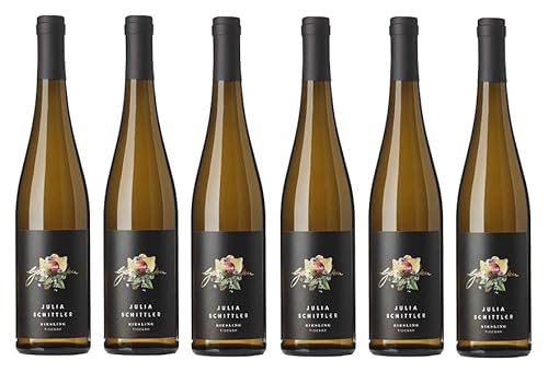 6x 0,75l - Julia Schittler - Gottesgarten - Riesling - Qualitätswein Rheinhessen - Deutschland - Weißwein trocken von Julia Schittler