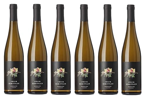 6x 0,75l - Julia Schittler - Gottesgarten - Riesling - Qualitätswein Rheinhessen - Deutschland - Weißwein trocken von Julia Schittler