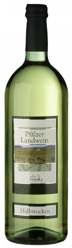 Julius Kimmle Weinkellerei Kimmle Pfälzer Landwein weiss 1 Liter von Julius Kimmle Weinkellerei