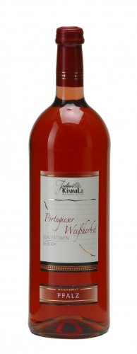 Julius Kimmle Weinkellerei Kimmle Portugieser Weissherbst lieblich 1 Liter von Julius Kimmle Weinkellerei